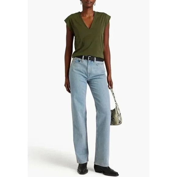 NEW- NWT FRAME Le Jane high-rise straight-leg jeans sz 29 - Picture 1 of 8
